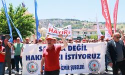 TİS'in tek maddesi işçiyi sokaklara döktü