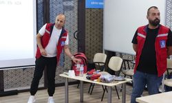 Konaklı çocuklara Afet Farkındalık Atölyesi