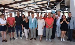 Marmaris Belediye Başkanı Ünlü basın mensuplarıyla buluştu