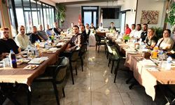 Bursaspor yönetimi ve taraftarı, emniyetiyle buluştu