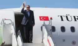 Cumhurbaşkanı Erdoğan zirve için Bişkek'e gitti