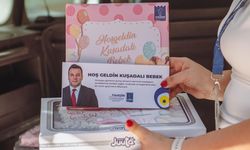 Kuşadası'ndan 8 ayda 115 bebeğe hoş geldin ziyareti
