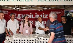 Mevlit Kandili'nin bereketi Osmangazi'de paylaşıldı