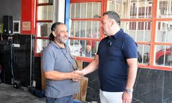 Başkan Vekili Demirtaş, sanayi sitesi esnafıyla bir araya geldi