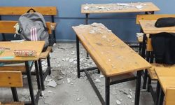 Ders sırasında sınıfın tavanı çöktü: 3 öğrenci yaralandı