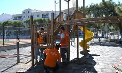 Kuşadası Belediyesi'nden çocuklar için oyun alanları