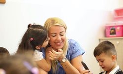 Şeniz Başkan, miniklerin neşesine ortak oldu