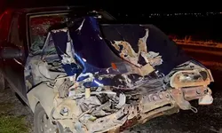 Afyonkarahisar'da otomobil patpata çarptı: 4 yaralı