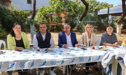 Buca'da kursiyerlerden renkli bahçe buluşması