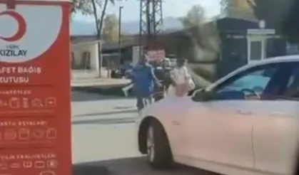 Akçakoca’da Kızılay kabininde akıl almaz görüntü