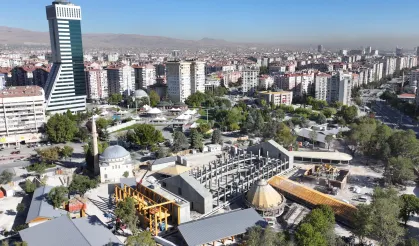Konya’da 'Şehir Kütüphanesi' yükseliyor
