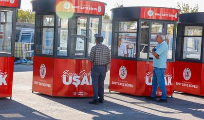 Uşak Belediyesi'nden simitçi esnafına destek