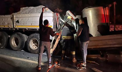 Milas-Yatağan karayolunda kaza! Feci şekilde can verdi