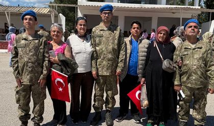 AYVALIK'IN ÖZEL ÇOCUKLARI TEMSİLİ ASKERLİK GURURU YAŞADI