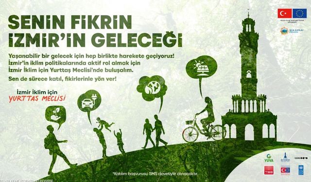 İzmir’de Türkiye’nin ilk 'İklim Yurttaş Meclisi' kuruluyor