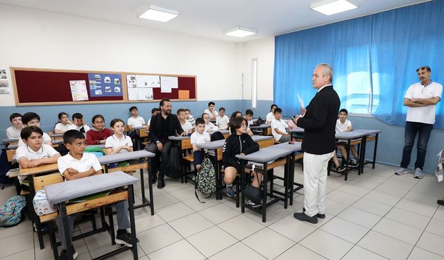 Narlıdere’de öğrencilere çevre bilinci eğitimi