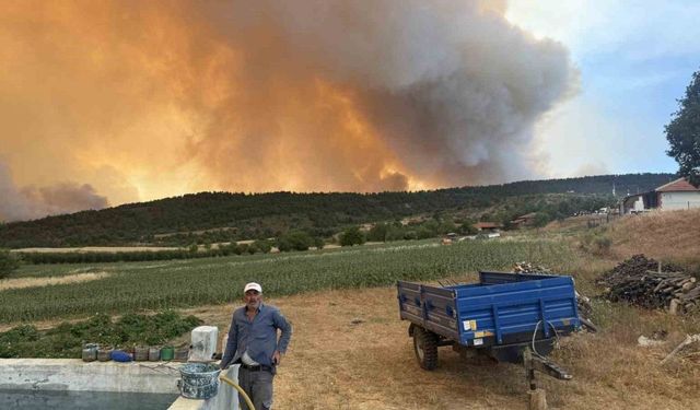 Bilecik’e sıçrayan orman yangını nedeniyle 7 köy yeri boşaltıldı