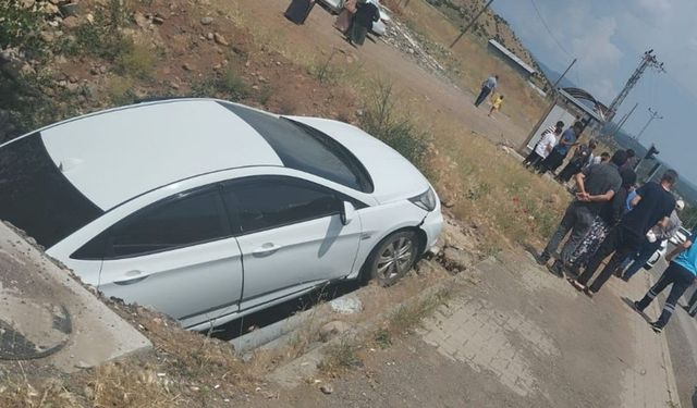 Bingöl’de trafik kazası: 1 yaralı