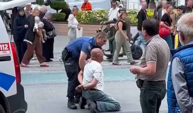 Çevreye rahatsızlık veren şüpheli gözaltına alındı