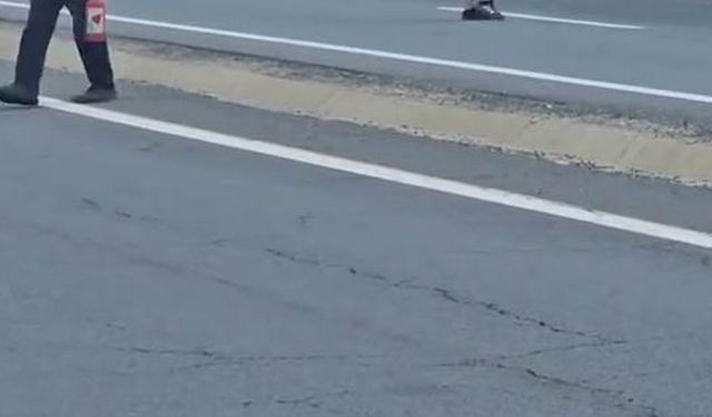 Elazığ’da seyir halindeki kamyon alev aldı