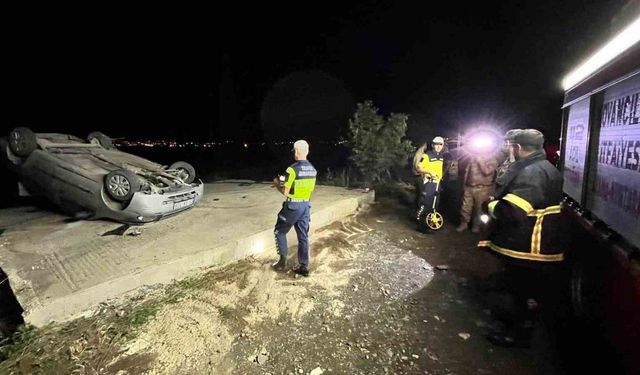 Elazığ’da trafik kazası: 1 yaralı