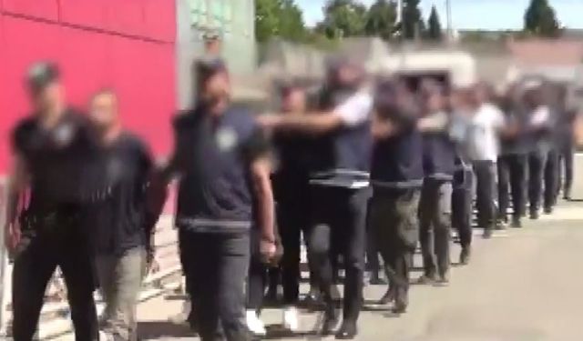 Gaziantep’te ’change araç’ operasyonu: 13 şahıs tutuklandı