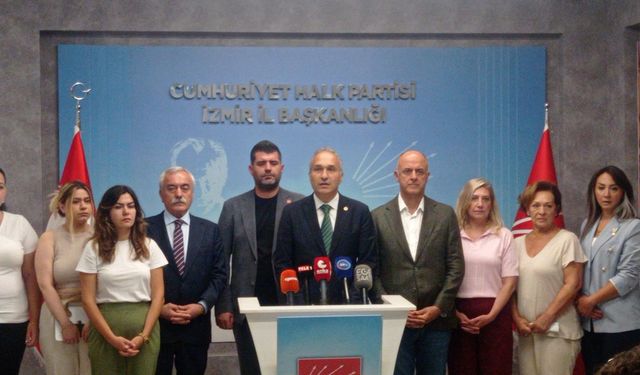 CHP’li Özçağdaş İzmir’de açıklama yaptı: 25 milyon seçmenin iradesi sakatlandı