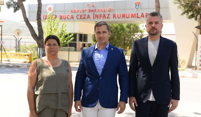 CHP'li Yücel'den Aslanoğlu ve Soyer'e ziyaret: Her ikisi de dimdik ayakta