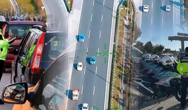 386 bin sürücüye ceza... En yaygın ihlal hız sınırı!