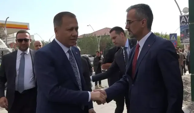 Bakan Ali Yerlikaya Ağrı'yı ziyaret etti