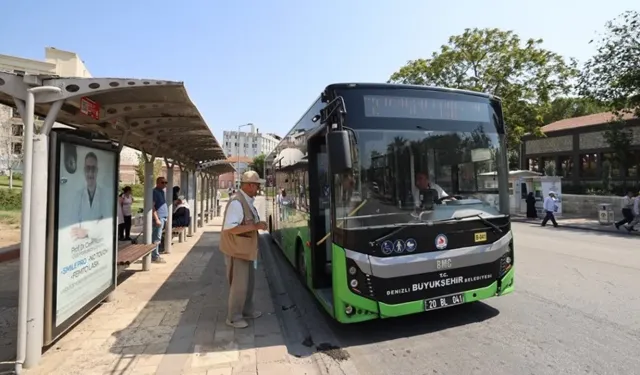 Denizli’de toplu ulaşımda yeni dönem başladı