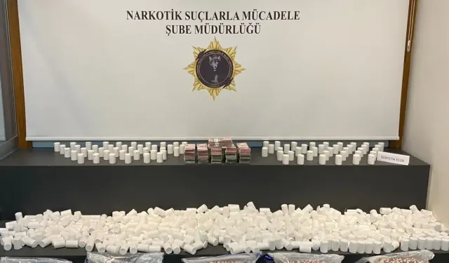 Samsun'da Uyuşturucu Operasyonu: 110 Bin Sentetik Hap Ele Geçirildi