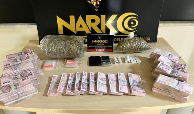 Turgutlu polisi 35 şüpheliyi gözaltına aldı