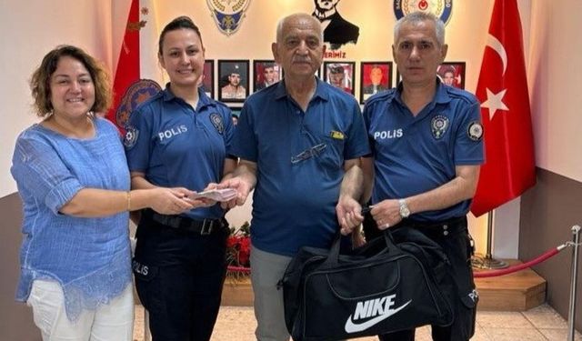 Yolda bulduğu 20 bin lira sahibine teslim edildi