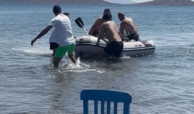 Yürüyerek gidilen adada can pazarı