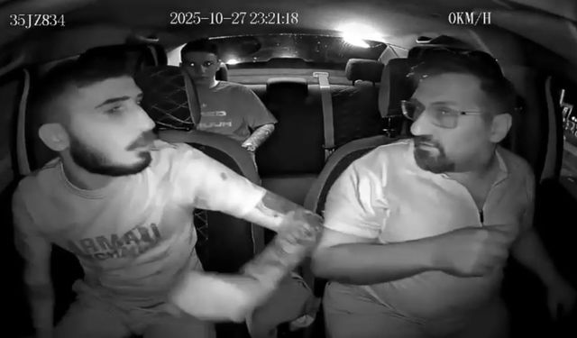 İzmir'de taksi şoförü darbedildi
