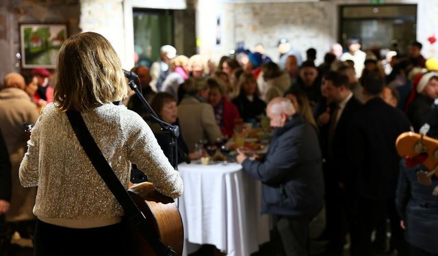 Bodrum'da yaşayan uluslararası topluluğa yeni yıl kokteyli