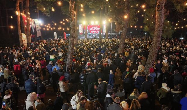 Denizli Büyükşehir'in Yılbaşı Festivali başladı