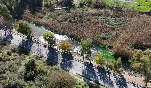 Kadın Azmağı'nda koruma çalışması tamamlandı