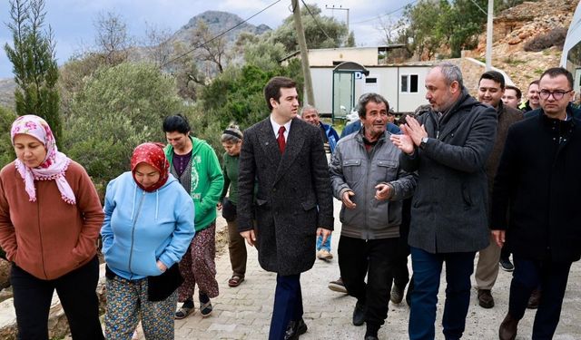Başkan Mandalinci Mazı ve Yeniköy'deydi