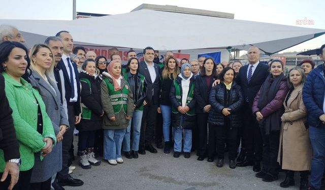 CHP'den Digel Tekstil işçilerine destek