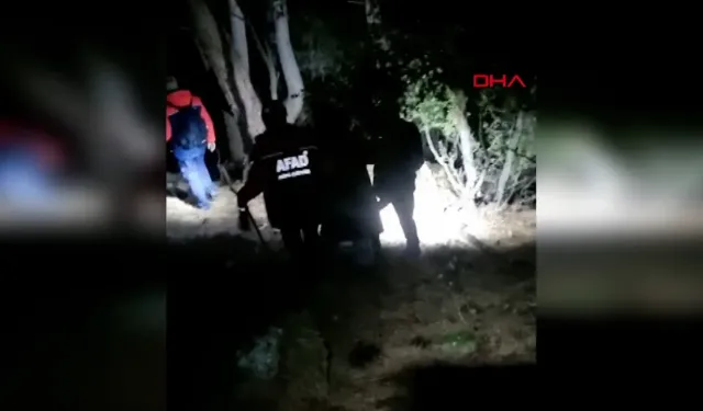 İzmir'de kaybolan kadın ormanlık alanda bulundu