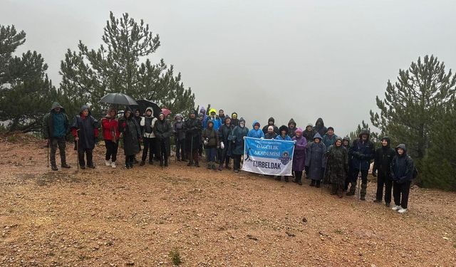 TURBELDAK Spil Dağı'nda doğayla buluştu
