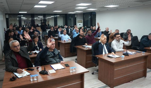 Turgutlu Belediyesi Meclisi yılın ilk meclis toplantısını yaptı