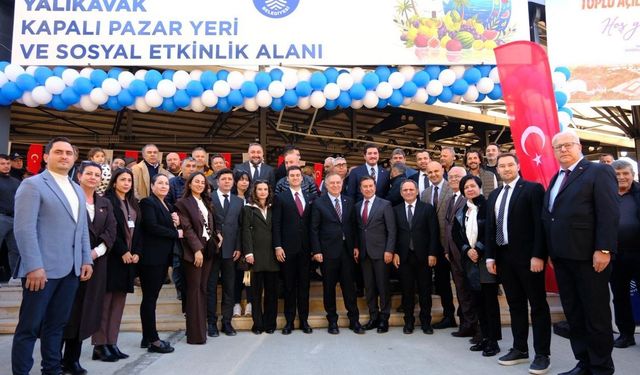 Üç projenin toplu açılış töreni yapıldı