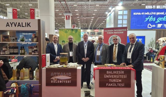 Ayvalık Belediyesi EMITT Fuarı'nda...
