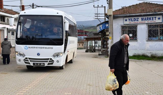 Balıkesir'den ulaşım ihtiyacına destek