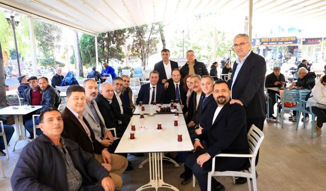 Başkan Anıl Yetişkin ve CHP grubu Turistik Park'ta buluştu