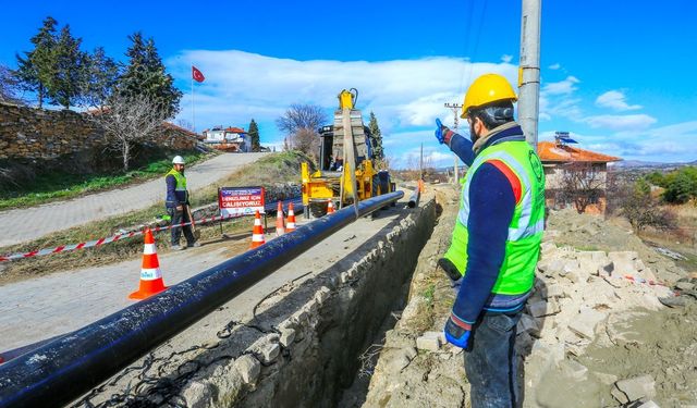Büyükşehir'den Çal'ın altyapısına 10 milyon TL'lik yatırım