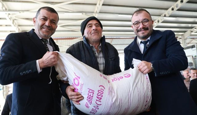 Denizli Büyükşehir'den üreticiye büyük destek